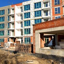 Ход строительства ЖК ПІД ЗОРЯМИ, 1 дом, ноябрь 2025