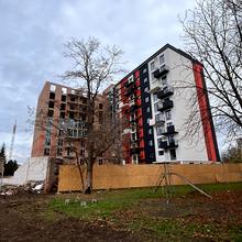 Хід будівництва вул. Степана Бандери, 60, Будинок, листопад 2025