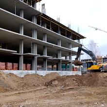 Ход строительства ЖК AUROOM INSPO, 2 дом (секции 3-4), ноябрь 2025