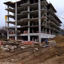 Ход строительства ЖК AUROOM INSPO, 2 дом (секции 3-4), ноябрь 2025