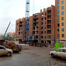 Ход строительства ЖК Янтарный, 2 секция, ноябрь 2025