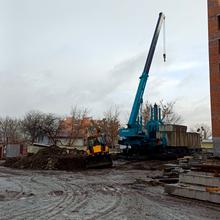 Ход строительства ЖК Янтарный, 3 секция, ноябрь 2025