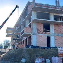 Ход строительства ЖК Greenville Prostir, 1 дом, ноябрь 2025