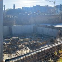 Ход строительства HILLTOP, 8 секция, ноябрь 2025