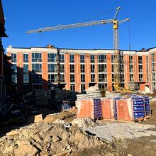 Ход строительства HILLTOP, 4-5 секции, ноябрь 2025