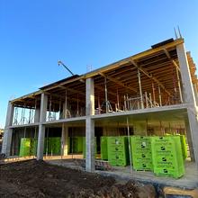 Ход строительства ЖК ЯРОВИЦА, 1 дом, ноябрь 2025