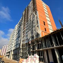 Ход строительства ЖК Senat, 2-3 секции, ноябрь 2025