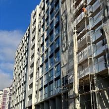 Ход строительства ЖК Senat, 1-2 секции, ноябрь 2025