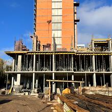 Ход строительства ЖК Senat, 2-3 секции, ноябрь 2025