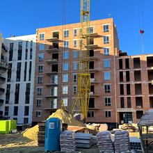 Ход строительства ЖК Садовая Аллея, 6 дом (секция 3), ноябрь 2025