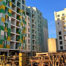 Ход строительства ЖК Квартал Краковский, 4 дом (секции А-В), ноябрь 2025