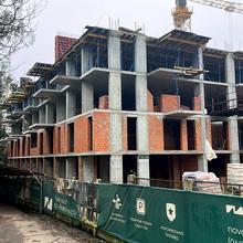 Хід будівництва ЖК Novatsia, 1-5 секції, листопад 2025