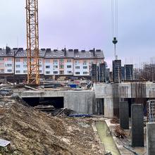 Ход строительства ЖК Wings, 1-2 дома, ноябрь 2025