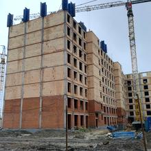 Хід будівництва ЖК Scandia, будинок 16/17, листопад 2025