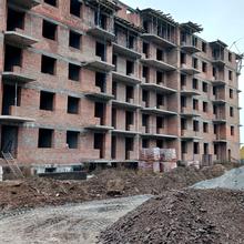 Ход строительства ЖК Family-2, 3 дом (секции 17-21), декабрь 2025