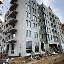 Ход строительства ЖК BRUGGE, 2 дом, декабрь 2025