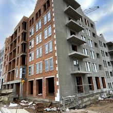 Ход строительства ЖК BRUGGE, 2 дом, декабрь 2025