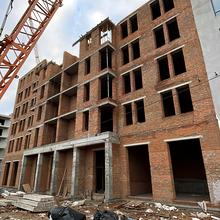 Ход строительства ЖК BRUGGE, 1 дом, декабрь 2025