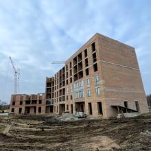 Ход строительства ЖК Хвоя, 1-7 секции, декабрь 2025