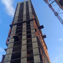 Ход строительства ЖК SALUT!, 2 дом (секция 1), декабрь 2025