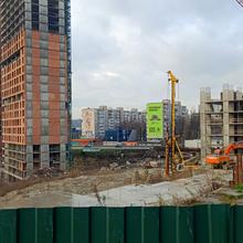 Ход строительства ЖК SALUT!, 2 дом (секции 2-4), декабрь 2025