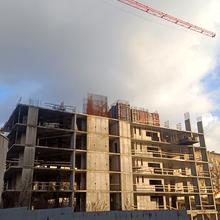 Ход строительства ЖК SALUT!, 2 дом (секция 5), декабрь 2025