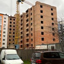 Хід будівництва вул. Хіміків / вул. Тролейбусна, 11а будинок, грудень 2025