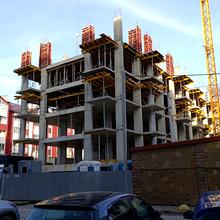 Ход строительства ЖК Kaiser Forest Lviv, 1-2 секции, декабрь 2025