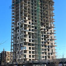 Ход строительства ЖК TWINS, 1 дом, декабрь 2025