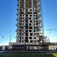 Ход строительства ЖК TWINS, 1 дом, декабрь 2025
