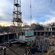 Ход строительства ЖК Family Plaza 2, 1-2 секции, декабрь 2025