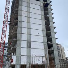 Ход строительства ЖК Кимолос, 1 дом, декабрь 2025