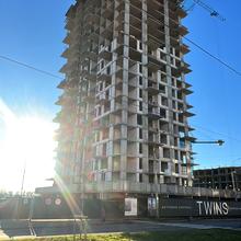 Ход строительства ЖК TWINS, 1 дом, декабрь 2025