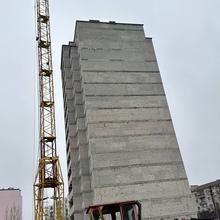 Ход строительства ЖК Світанок, 2 дом (секции 4-6), декабрь 2025