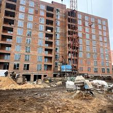 Ход строительства ЖК Семейный COMFORT 2, 1 дом (секция 1.1), декабрь 2025