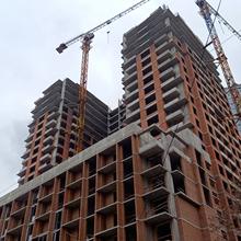 Ход строительства ЖК CRYSTAL RESIDENCE, 1 дом, декабрь 2025