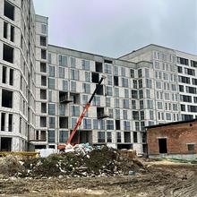 Ход строительства ЖК Містечко Підзамче, ЖК Вежа (секции 7.1, 7.2), декабрь 2025