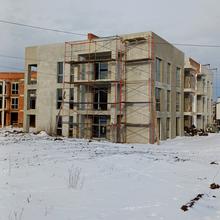 Ход строительства Массив SMART & GREEN, 2 дом (секция 3), январь 2026