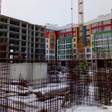 Хід будівництва ЖК Pionerskiy 2, 2 будинок (секції 1, 4, 11, 12), січень 2026