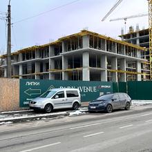 Хід будівництва ЖК PARK AVENUE premium, 1 секція, січень 2026