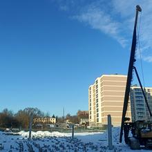 Хід будівництва вул. Героїв Чорнобиля, 1 будинок, січень 2026