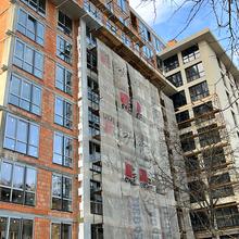 Ход строительства Клубный дом на Панаса Мирного, 2 секция, январь 2026