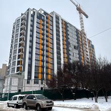 Ход строительства ЖК Central Bucha, 1 дом, январь 2026