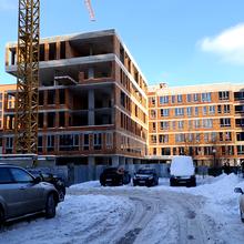 Ход строительства ЖК Стрыйская 45. Вторая линия, 1-2 секции, январь 2026