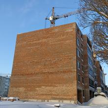 Ход строительства ЖК Браво, 2-5 секции, январь 2026