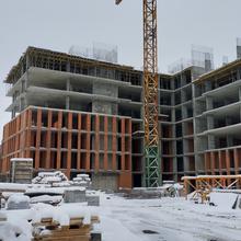 Ход строительства ЖК Nova City, 1-3 секции, январь 2026