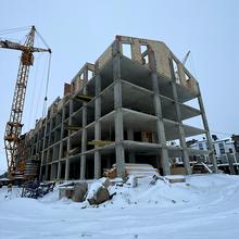 Ход строительства ЖК Амстердам, 7-8 секции, январь 2026