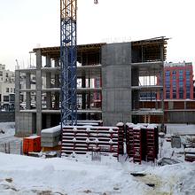 Хід будівництва ЖК Moon club, 1-3 секції, січень 2026