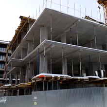 Хід будівництва ЖК Moon club, 1-3 секції, січень 2026