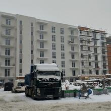 Хід будівництва вул. Богомольця, 19, 1 будинок (секції 4-5), січень 2026